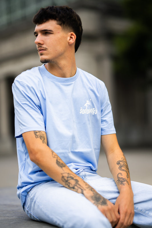 T-shirt bleu (H/F)